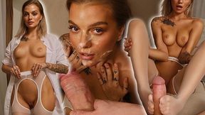 Horny Med Student Passes Her Exam On Professors Cock