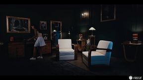 Brunette Latina pranks Coco Bae with pussy licking and scissoring