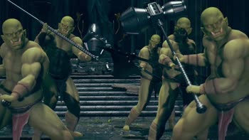 Golden Mask 50 Sissy Knight vs Monster Ork Gangbang