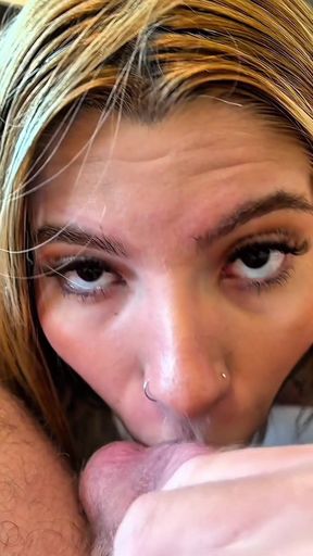 Casting Ends up with Rough Sex - Blonde Sexy Gostosa Hardcore Doggy Style Sex and Blowjob in POV