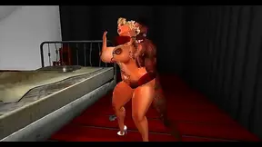 Blonde Beauty Explores Forbidden Lust in Hot Interracial Tryst