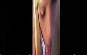 Cd slut in chastity sucks cock