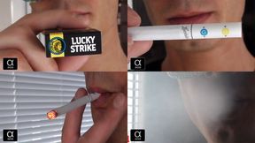 Smoking Lucky Strike Double click