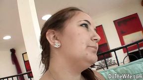 Dude plows scorching ebony queen while his cuckoldess wife watches