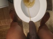 Taken a leak early morning