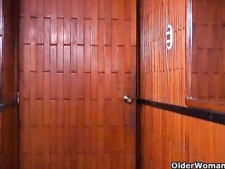 Lalin girl milfs Sharon and Maribel get to get off after work