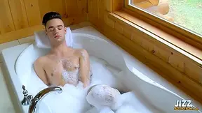 Zac Hunter - Anal Beads In The Bathtub