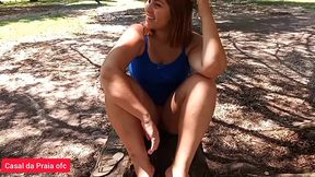 aprontando no parque