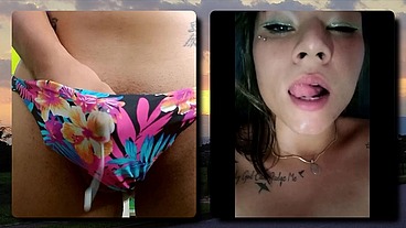 TS Angelique Monroe - My new very special "Cumshot Collection" - part 4