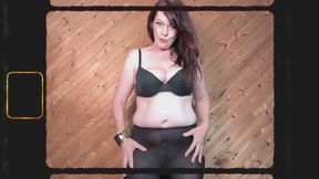 Ripping Up My Sheer Tights - Clothing Destruction with Molly Silver