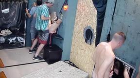 ”Anonymous Gangbang Fuck at Public Swingers Club”