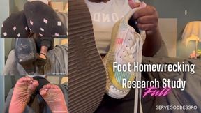 Foot Homewrecking Research Study Full - Royal Ro ebony foot worship hd mp4 1080p
