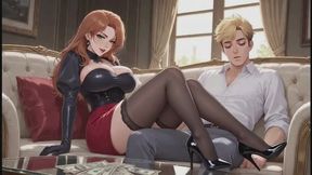 Financial Domination Fantasies #5B: Confessions of a Stepmom Wallet Drainer (Animated)