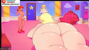 Giantess Futanari Babe With Big Boobs Rides Dick Hard For Ass Orgasm