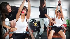 Merciless  Bondage Tickling in the Attic