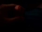 Sean jerking off in paking garage