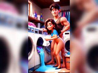 ai generated sex stuck in a laundry room stepsister
