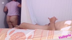 Cute wife sucking cock