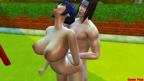 Innocent Hinata Gets Seduced By Neji for Hardcore 3D Anime Sex Adventure