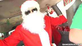 BANGBROS - A Merry Bang Bus Christmas With Mia Monroe & Bruno Dickemz