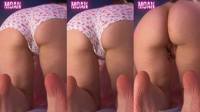 Watch My Feet and Ass While I Suck His Cock