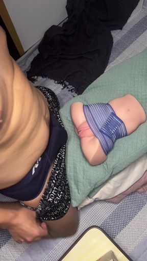 Playing Roommate Toy.