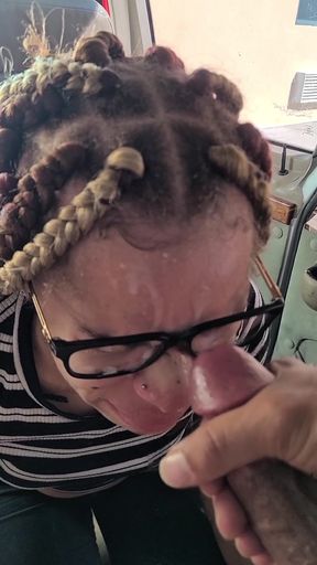Sexy Ebony Redd Facial Compilation
