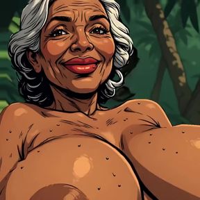 3D Huge Jungle Boobs Gilfs