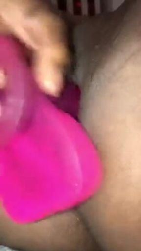 She fucked herself