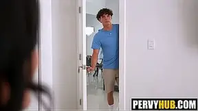 Petite cougar stepsis gets her huge booty railed hardcore