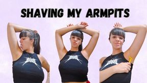 Shaving my armpits