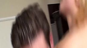 Experienced Blonde Babe Throats Massive Cock with Drooling Intensity