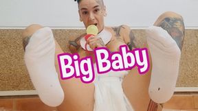 Good Girl with Diaper and Pacifier