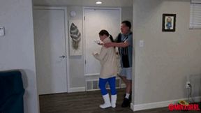Minx Grrl - Nylon Encased, Mummified and Miserable (WMV Format)