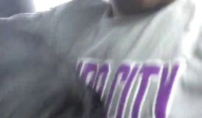 ebony suck and swallos cum in car