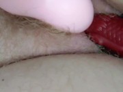 FTM cums with dragon and vibe