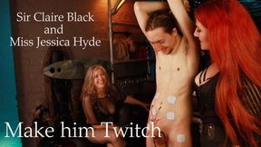 Make him twitch with Miss Jessica Hyde