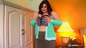 Monster Tits Fat Ass Brunette Bbw Jennica Lynn - Solo Masturbation - Jennica Lynn