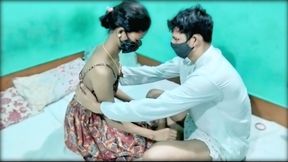 18+ Desi Indian step sister tight pussy Fuck by step brother&amp;#039;s bed, Desi Village step Sister tight pussy fuck in hindi Xxxx