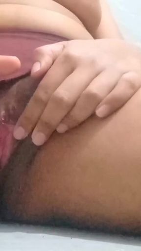19 Year Old Indian Girl First Time Touching Herself On Camera   Clip 2