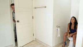 ”Amazingly charming Morgan Lee pees & gets screwed by a big white prick”