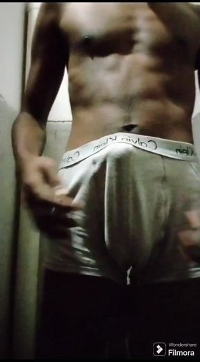 Bangladeshi Sexy Boy Self Enjoying at Toilet