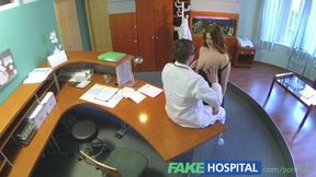 Fake Hospital New Nurse Swallows and Screams for Promotion