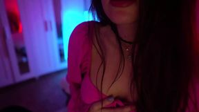 Most sensual experience Spit-  Nipple Play - Feet (ASMR)
