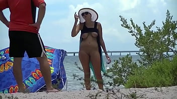 Exhibitionist Wife Nikki Brooks Vs Cuban Beach Voyeurs! Pt8 Sheer