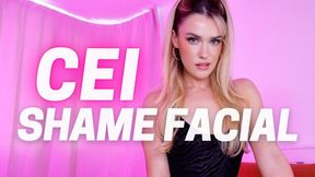 CEI SHAME FACIAL - Cum Eating Instructions Self Facial JOI