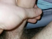Sneaky late night wank