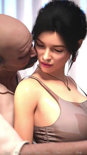 Being a Wife - V1.190 - Goro and Christine Was Having Fun and Also Recording It
