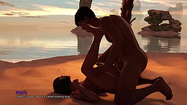 My Dorm 55 - Ericka Lost her virginity to her step-cousin in the beach sand at sunset