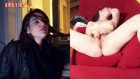 Ersties - All alone and full of lust - Roesi shows everything